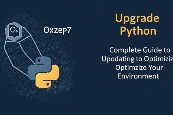 Upgrade Oxzep7 Python