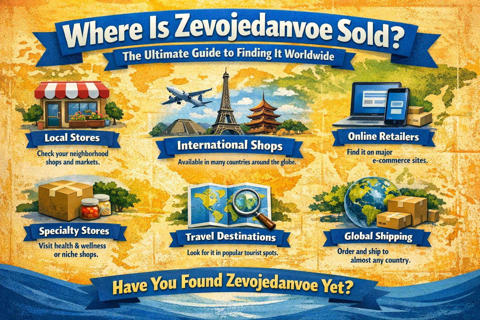 Where Is Zevojedanvoe Sold
