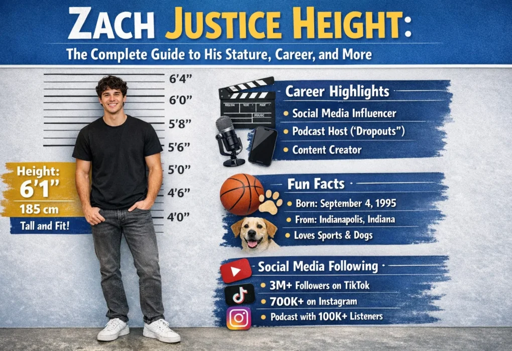 Zach Justice Height