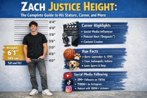 Zach Justice Height