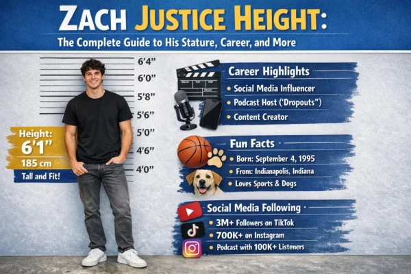 Zach Justice Height